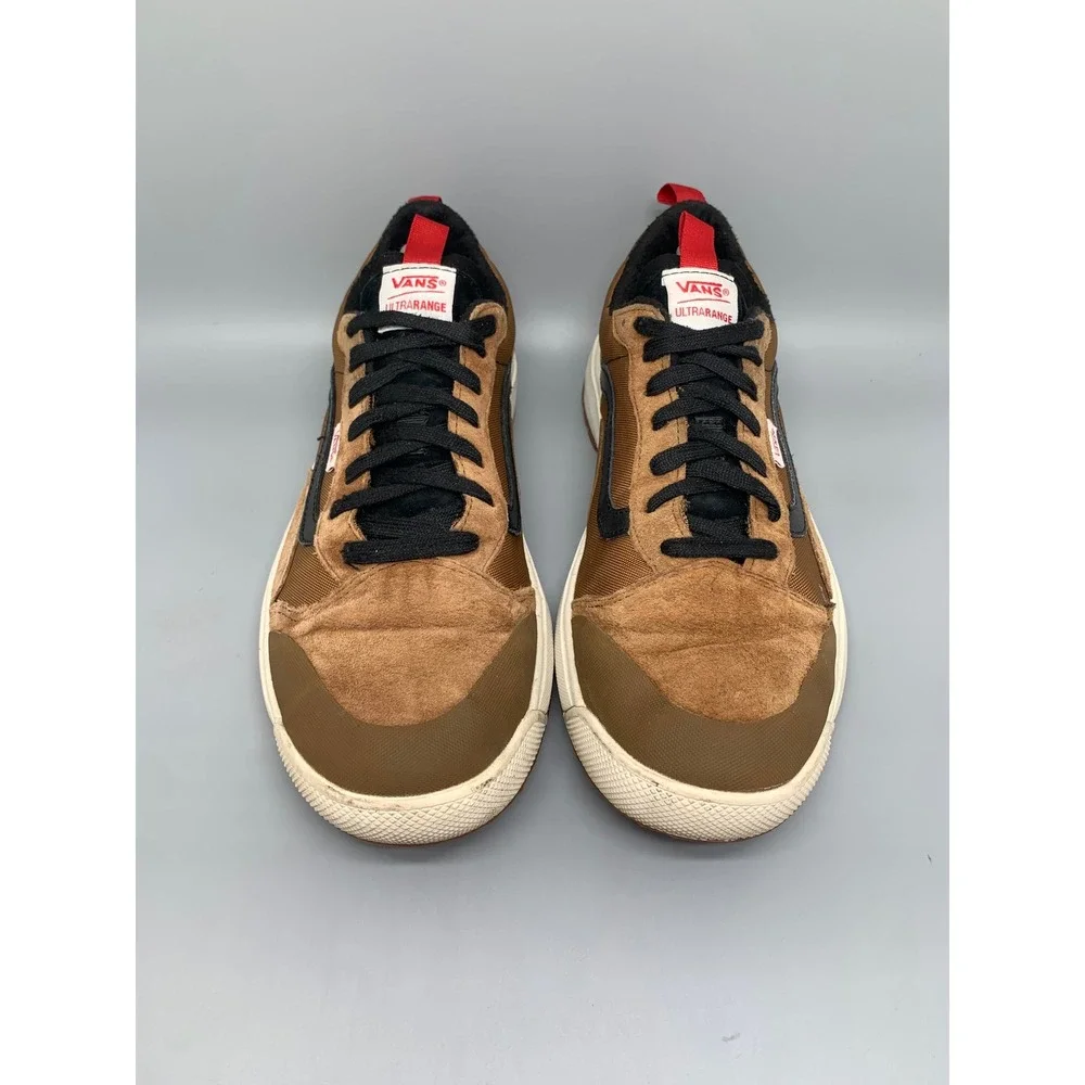 Vans UltraRange EXO Brown Black Skate Shoes 721356 Men's Sz 11.5